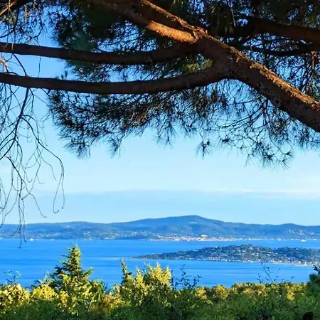 Villa Les Trois Chênes, Piscine Privée&vue Sur Golfe De Saint Tropez Les Issambres