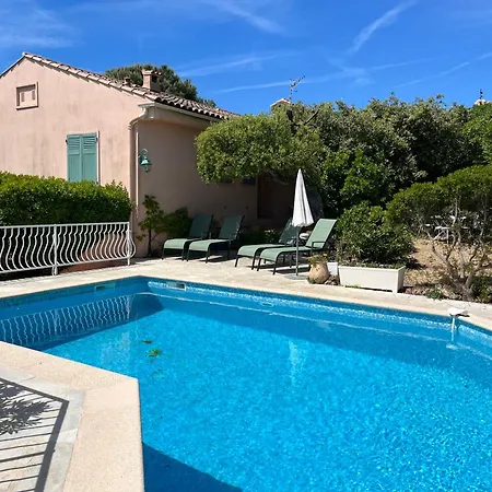 Les Trois Chênes, Piscine Privée&vue Sur Golfe De Saint Tropez