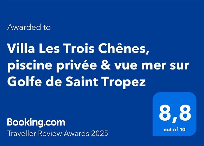 Les Trois Chenes, Piscine Privee & Vue Sur Golfe De Saint Tropez * レ・ズィサンブル